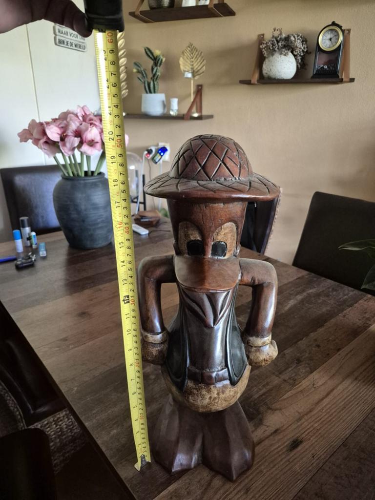 Houten Donald Dick, Ophalen, Gebruikt