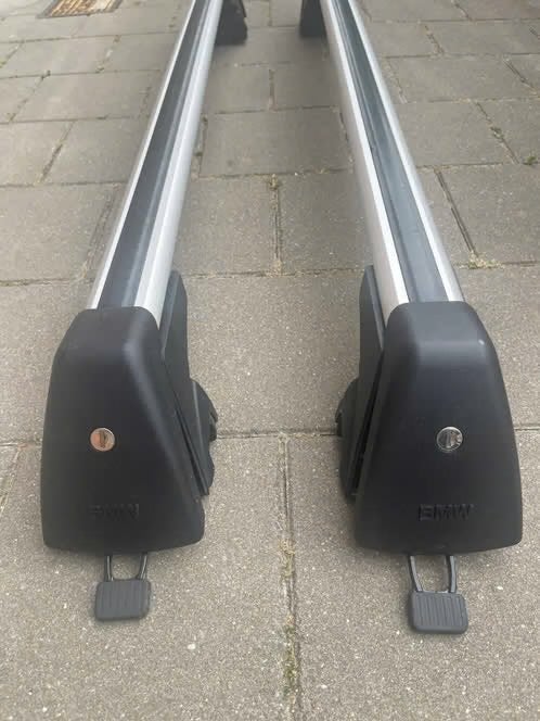 Originele BMW dakdragers F11, Ophalen, Gebruikt