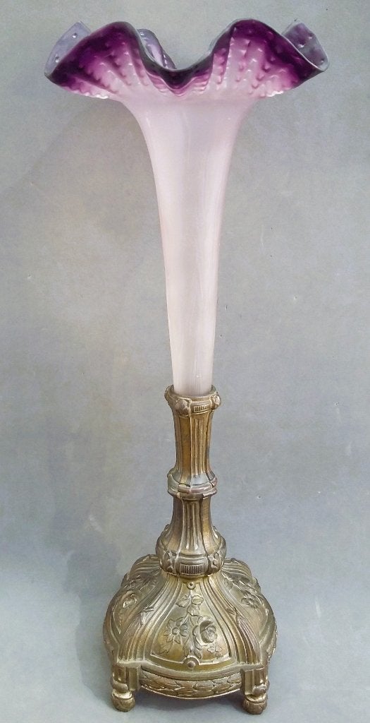 Om1900-1915 Centerpiece Tafelstuk Bloemvaas Piece de milieu, Ophalen of Verzenden