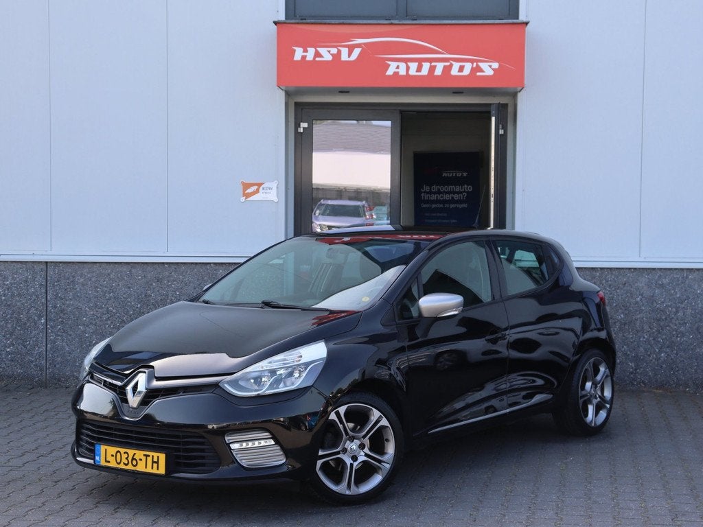 Renault Clio 0.9 TCe Dynamique navi LM airco *122.000km*, Auto's, Voorwielaandrijving, 540 kg, Start-stop-systeem, Zwart
