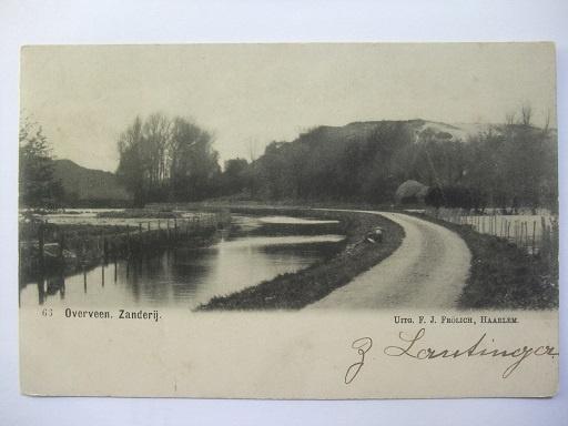 P204 Overveen - Zanderij - 1903, Verzenden, Voor 1920, Gelopen, Noord-Holland