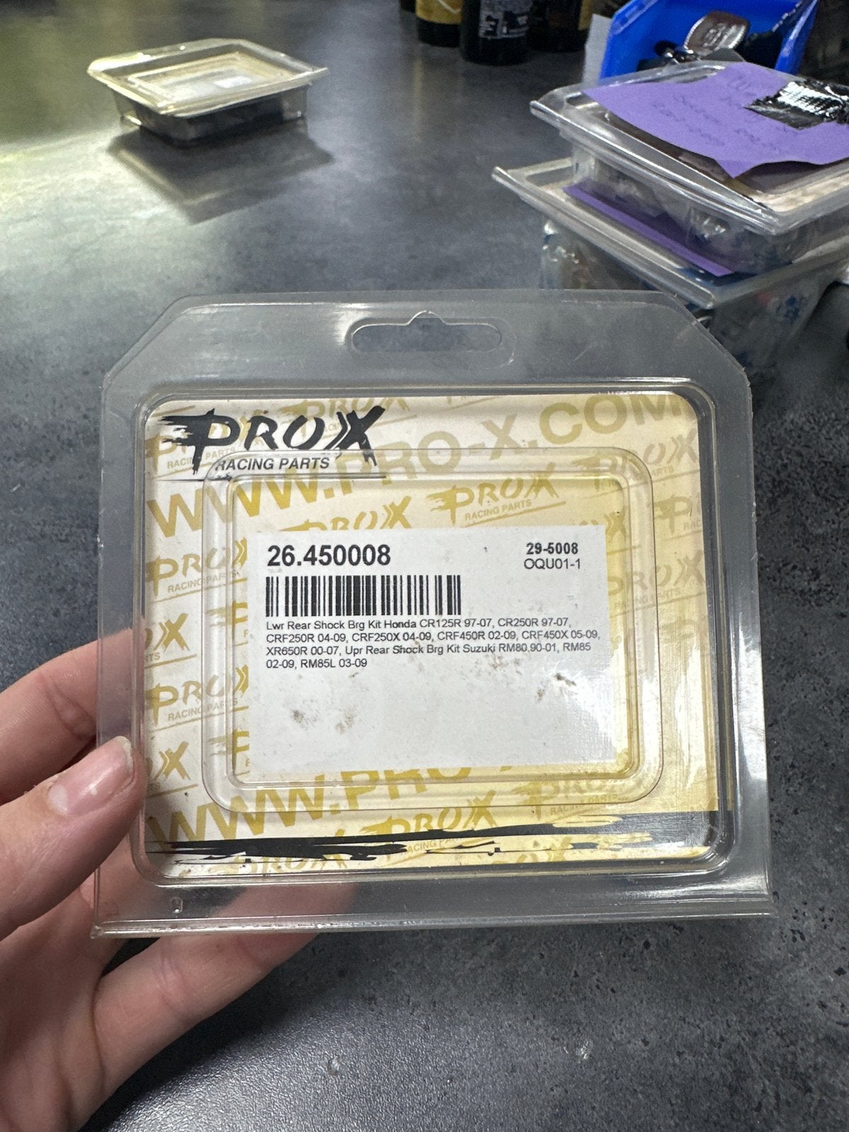 PROX Achterschokbreker Lager Kit Honda CR125R CR250R XR650R, Ophalen of Verzenden