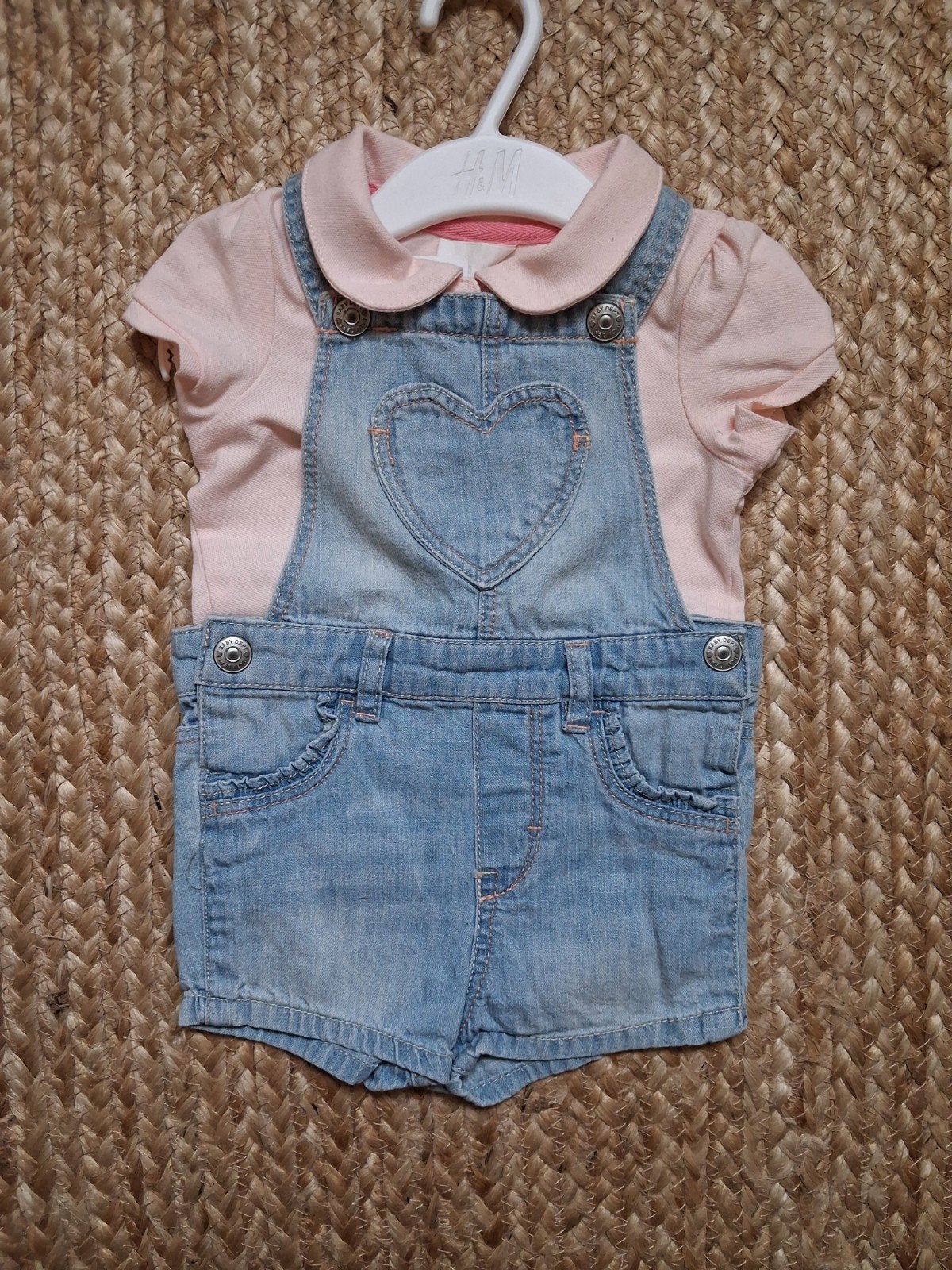 Playsuit/boxpakje/jumpsuit maat 68, H&M, Kinderen en Baby's, Babykleding | Maat 68, Meisje, H&M, Nieuw, Ophalen of Verzenden