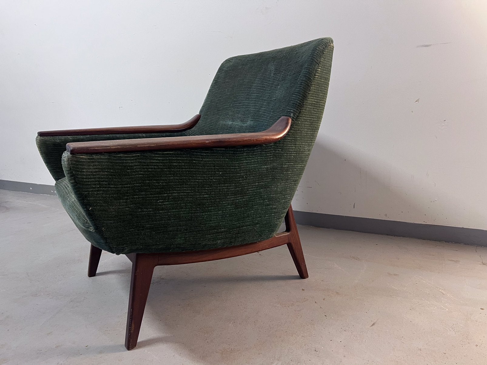 Vintage jaren 60 fauteuil., Ophalen, Zo goed als nieuw, 75 tot 100 cm, 50 tot 75 cm