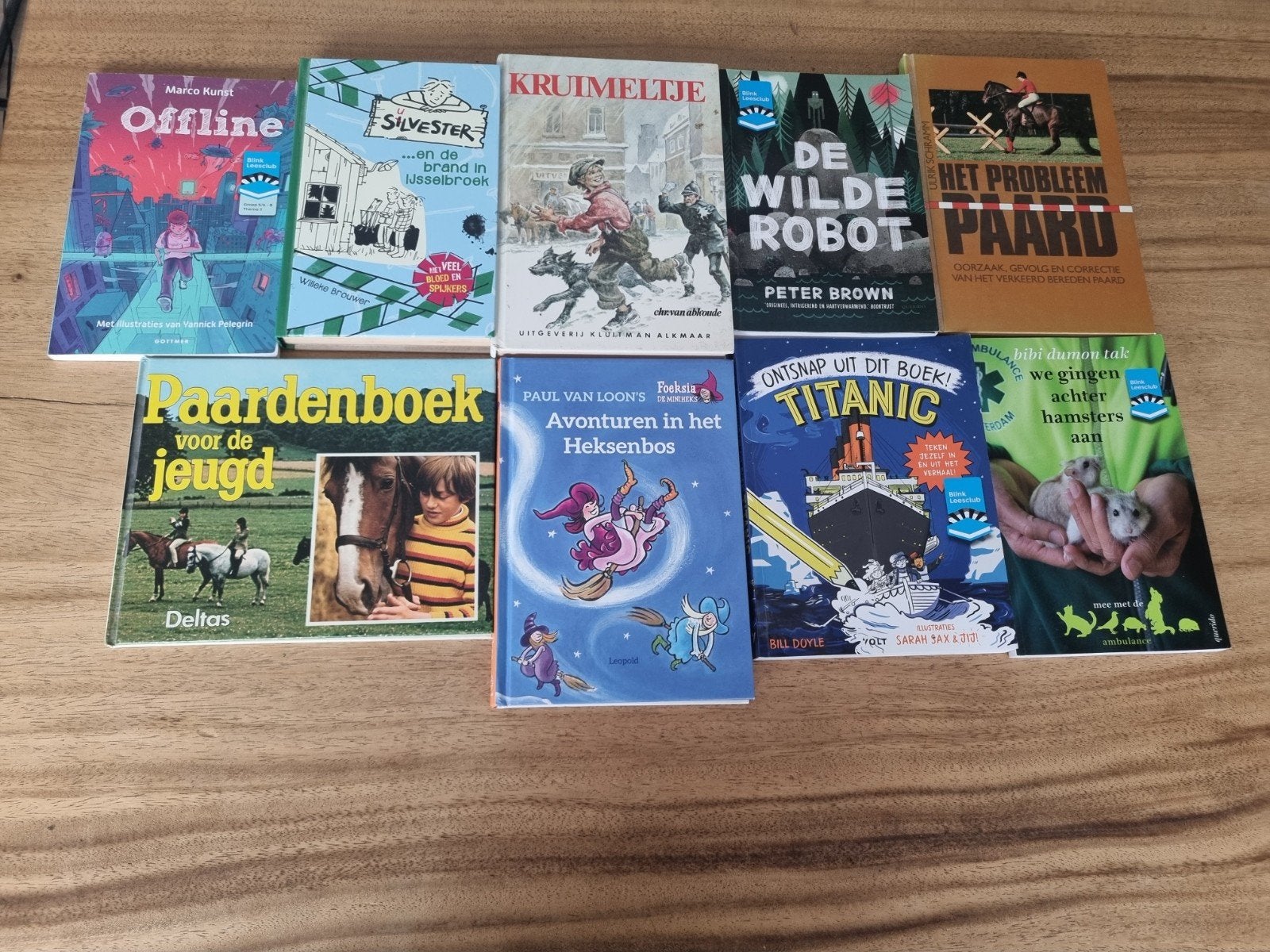 9 boeken, Ophalen of Verzenden