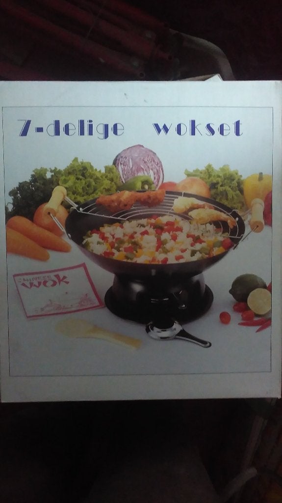 wokpan 7 delig, Ophalen of Verzenden, Nieuw, Wok