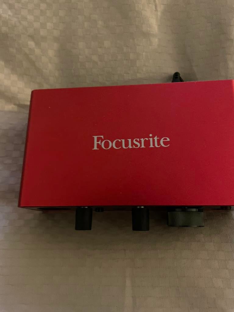 Focusrite Scarlett Solo (3rd Gen), Computers en Software, Geluidskaarten, Zo goed als nieuw, Ophalen of Verzenden