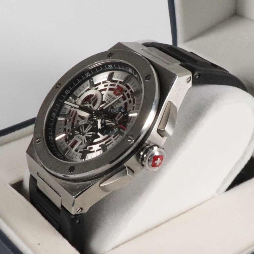 Swiss Military Hanowa Land Mission Horloge - Nette staat, Flex Ltd., Gebruikt, https://flex.com/contact-us, Nobelstraat 10, 5807 GA Oostrum LB, Limburg, Nederland
