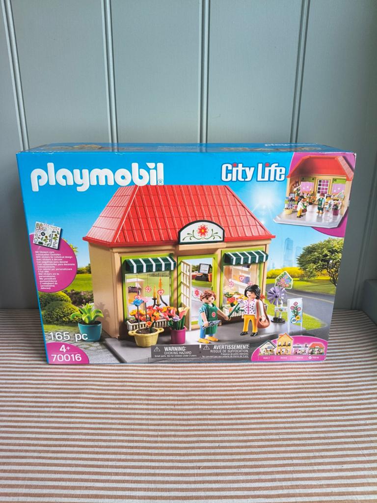Nieuw! Schattig bloemenwinkeltje 70016 Playmobil, Ophalen of Verzenden, Nieuw, Complete set