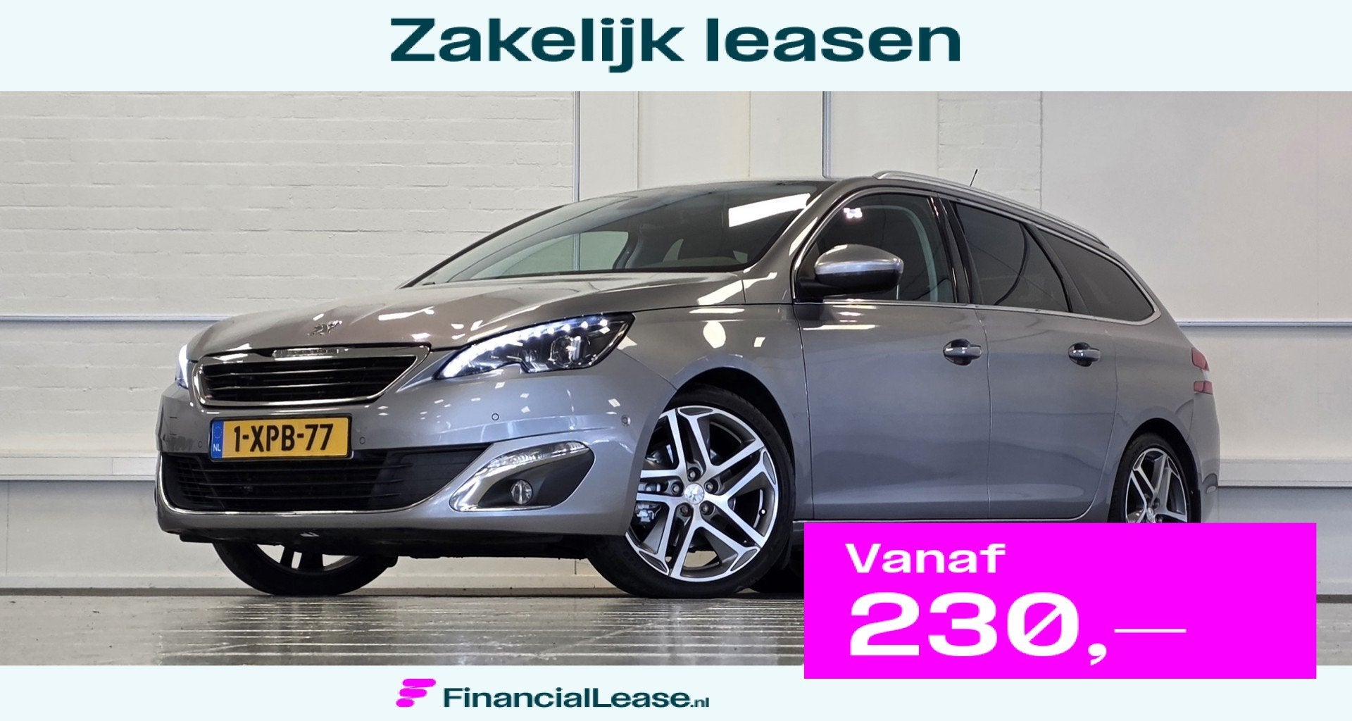 Peugeot 308 SW 1.6 THP Allure Trekhaak Massage Camera Leer 2, Euro 5, Gebruikt, 49 €/maand, Lease