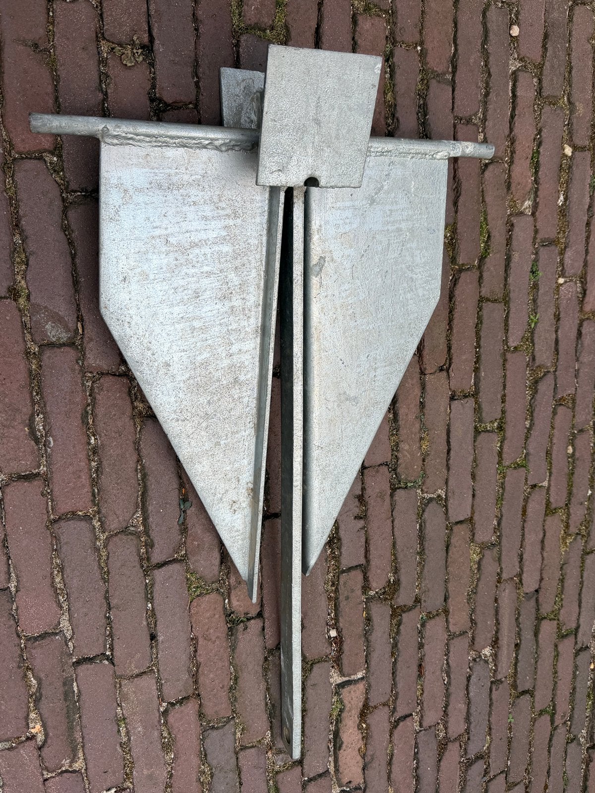 Danforth anker 14,5 kg, Watersport en Boten, Bootonderdelen, Ophalen, Zo goed als nieuw, Ankeren en Afmeren, Zeilboot of Motorboot