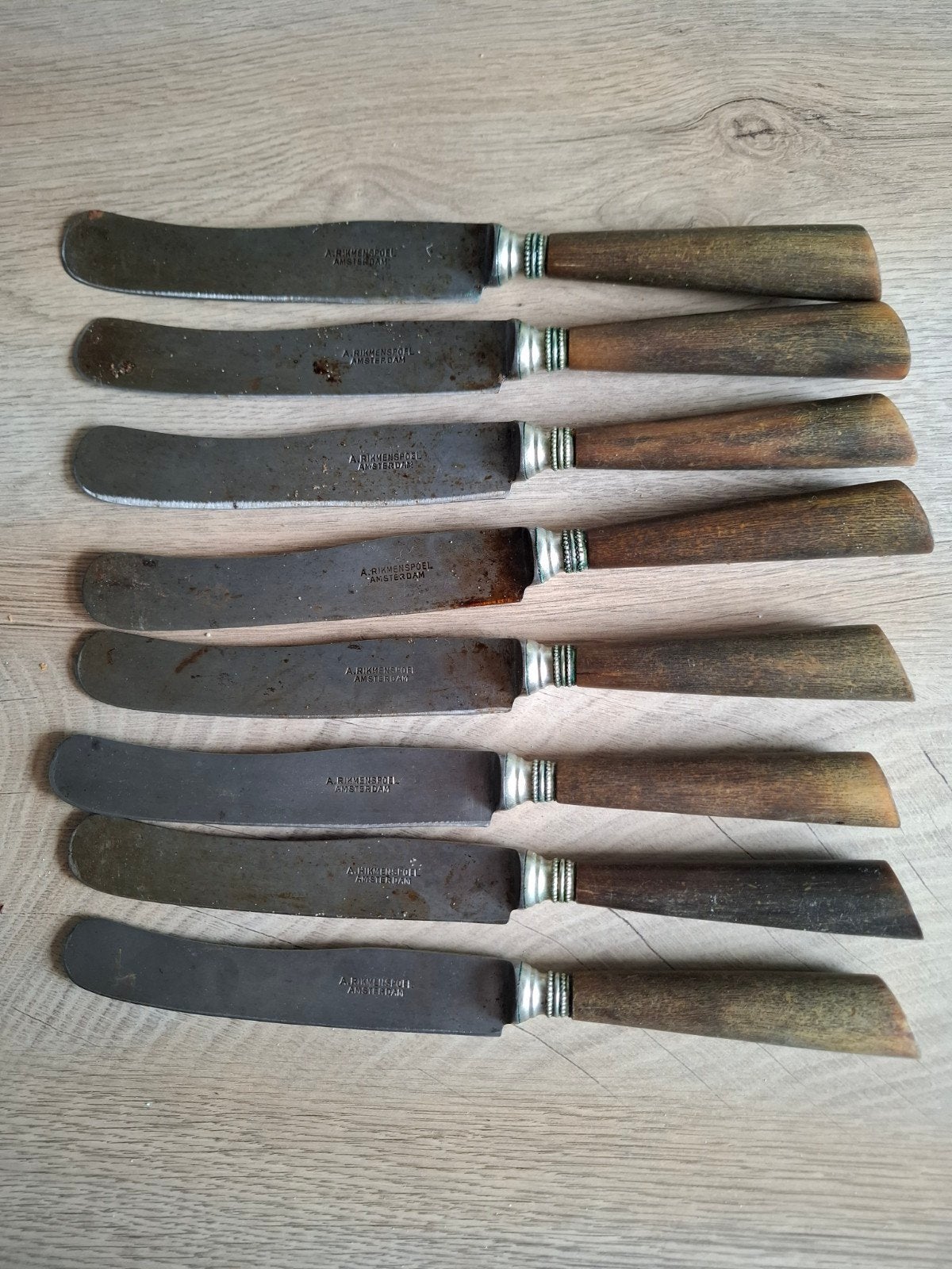 Antieke messen met benen heft., Antiek en Kunst, Antiek | Bestek, Ophalen