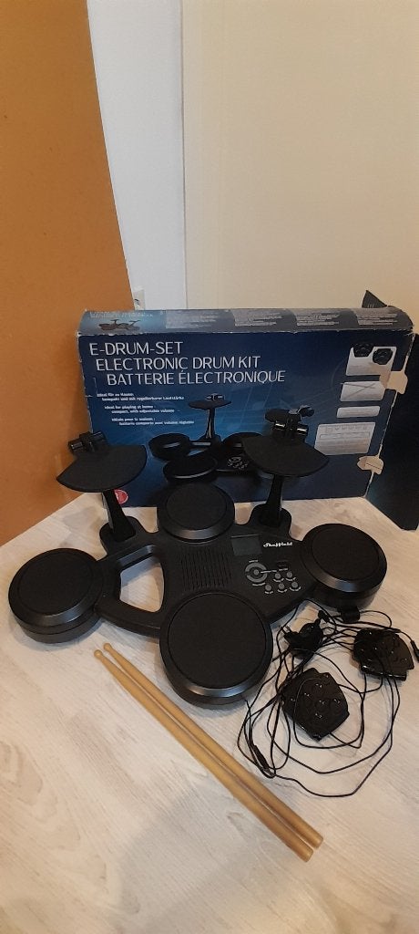 sheffield e drum set, Muziek en Instrumenten, Ophalen, Gebruikt, Overige merken, Elektronisch