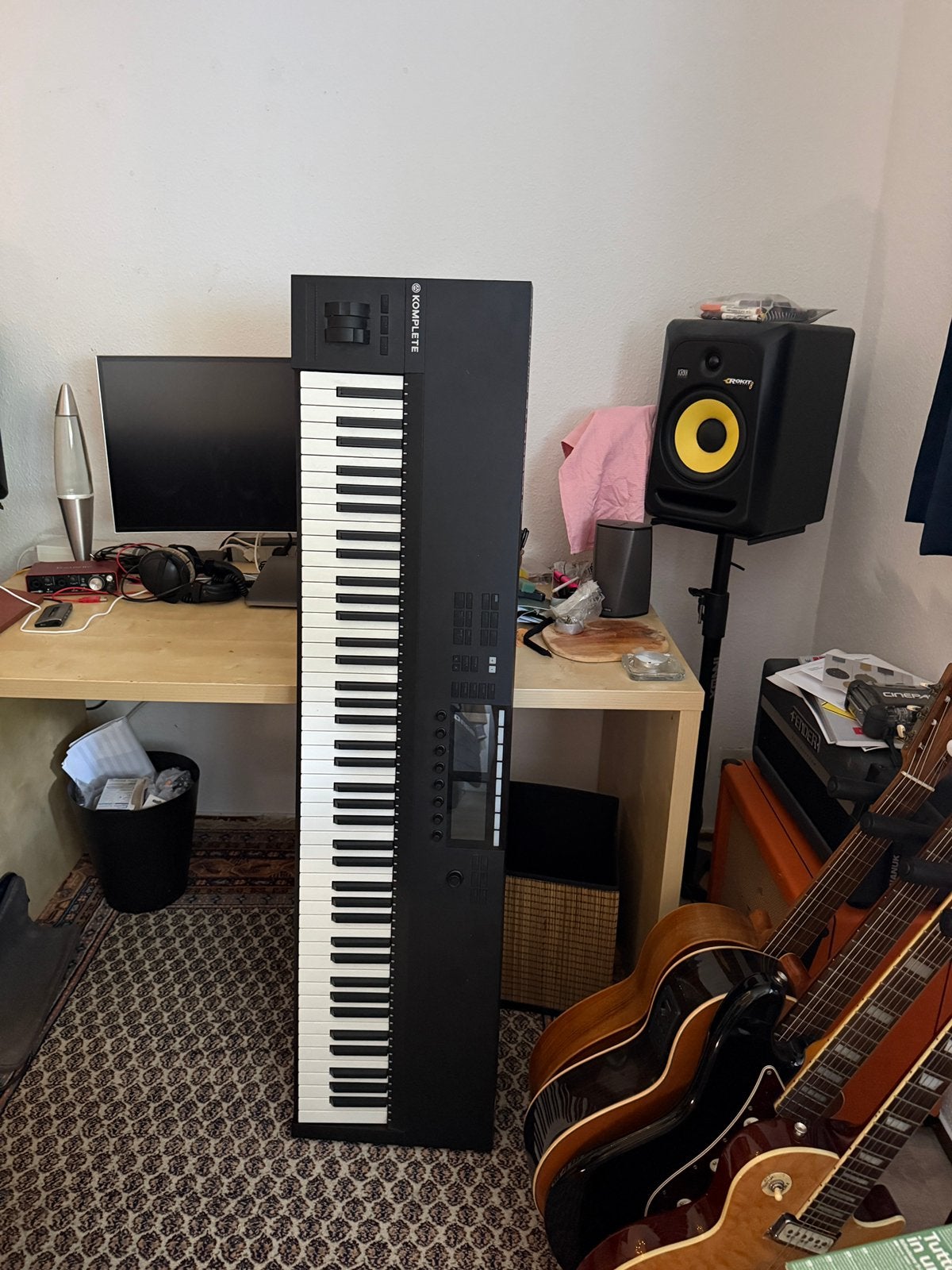 Komplete Kontrol S88 MKII, Ophalen of Verzenden, Gebruikt, Zwart