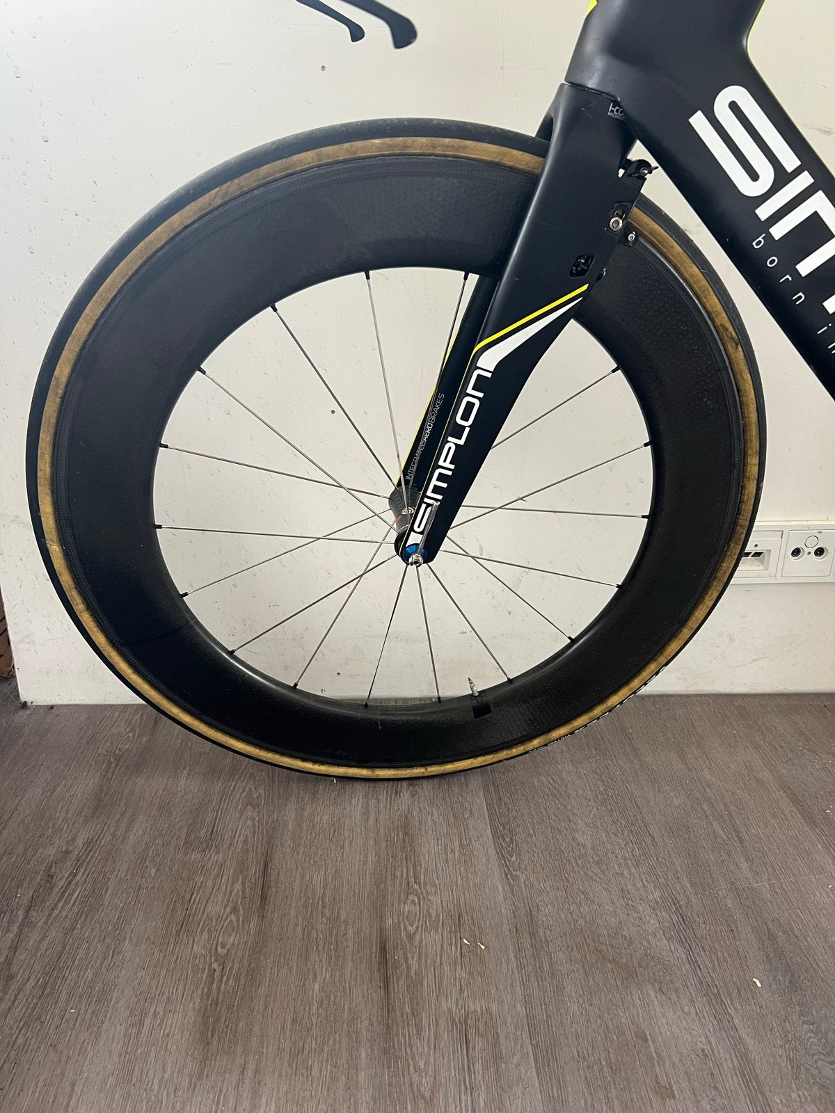 Zipp TT/Triathlon Carbon Wielset, Fietsen en Brommers, Zo goed als nieuw, Racefiets, Carbon, Ophalen