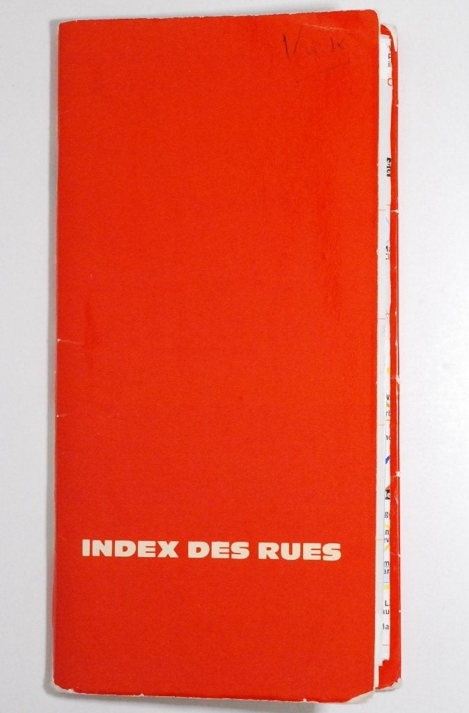 Petit Plan de Paris - Bus and Metro network map, RATP, Europa, Ophalen of Verzenden, Reisgids of -boek