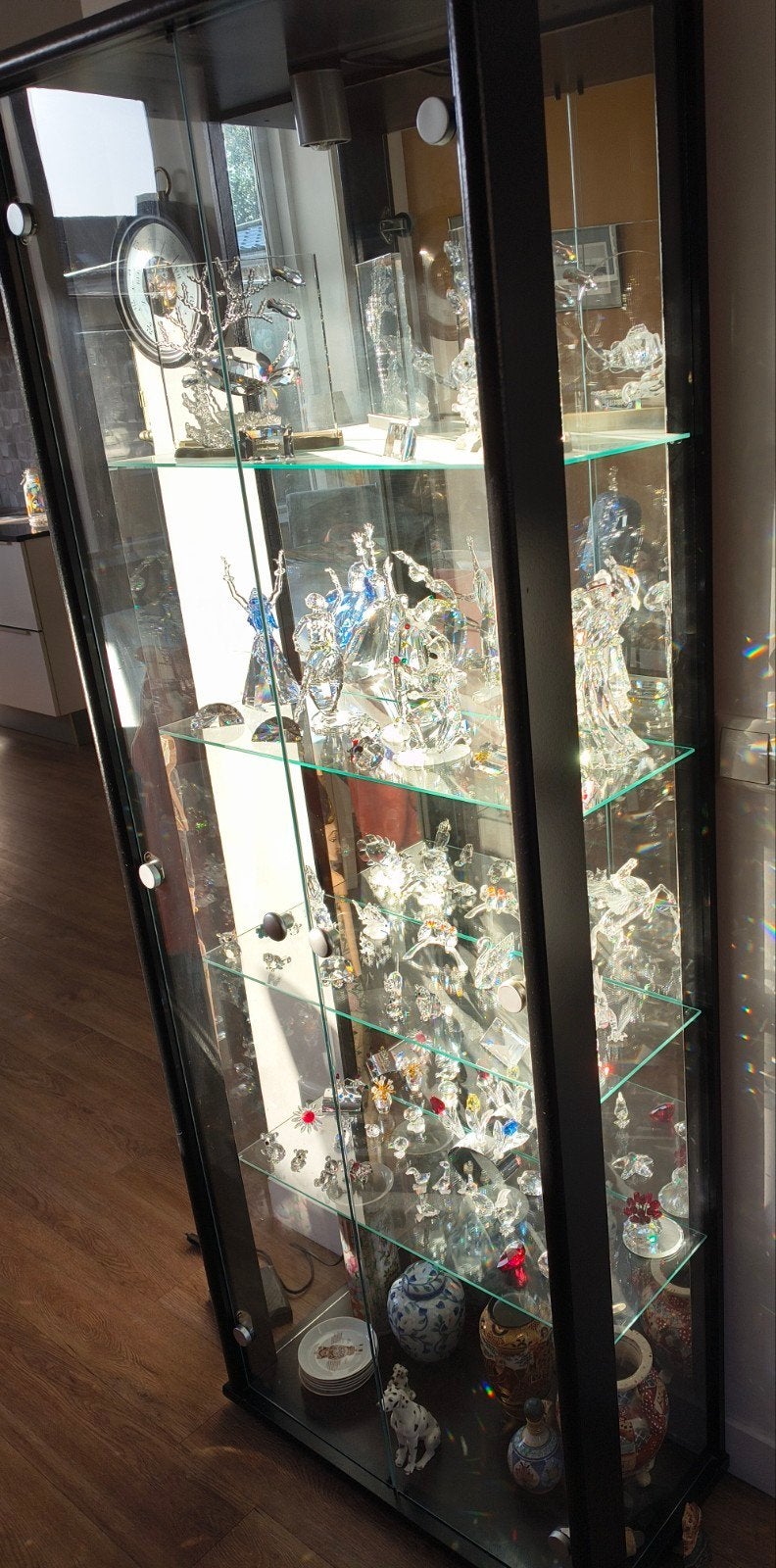 Grote collectie Swarovski kristallen beeldjes, Ophalen of Verzenden, Zo goed als nieuw, Figuurtje
