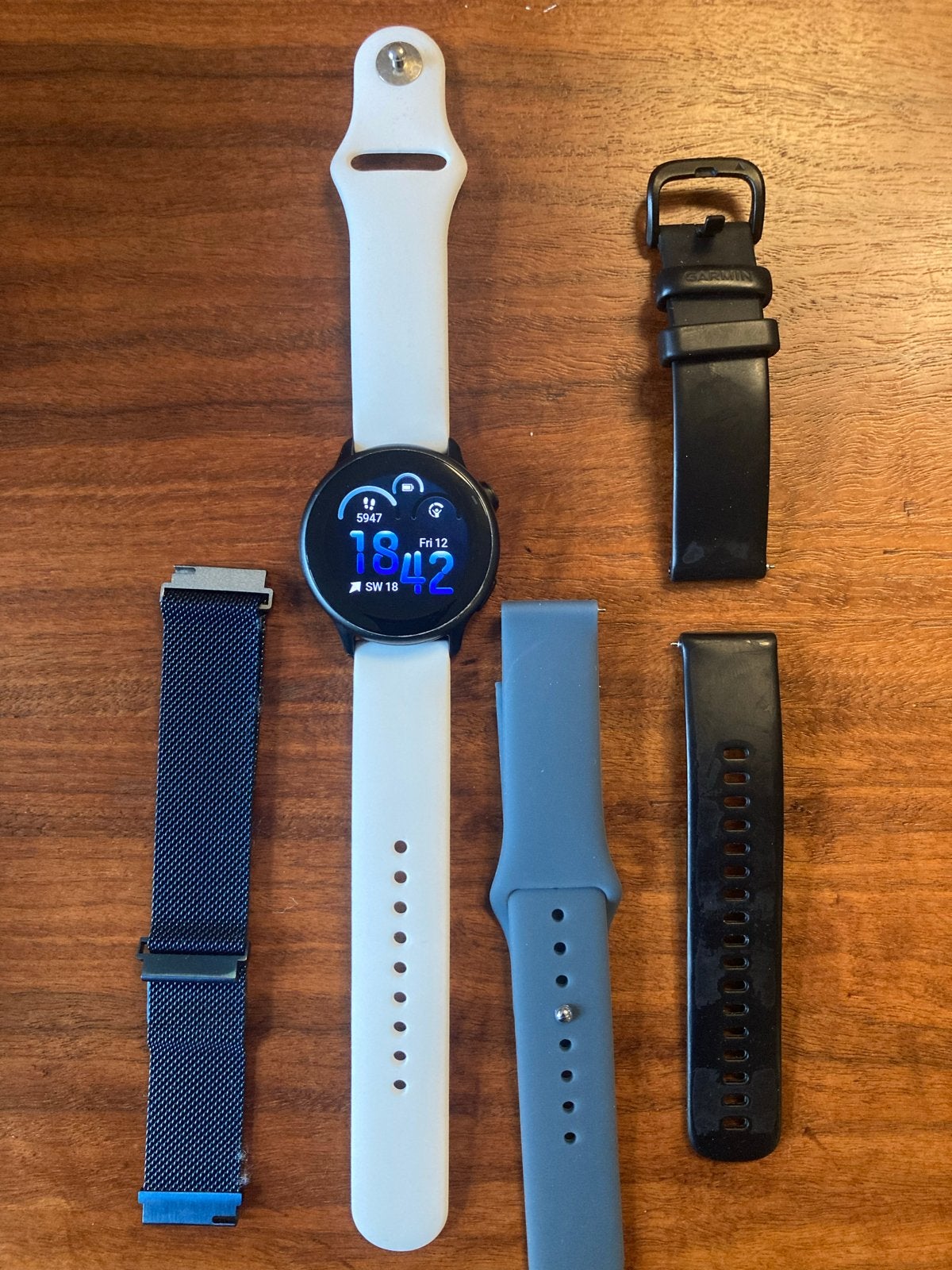 Garmin Vivoactive 6 Smartwatch met extra bandjes, Zwart, Ophalen of Verzenden, Waterdicht, Android
