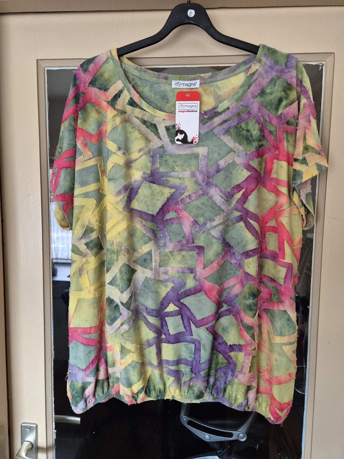Magna ballontop, Kleding | Dames, Ophalen of Verzenden, Nieuw, Zwart, Blouse of Tuniek