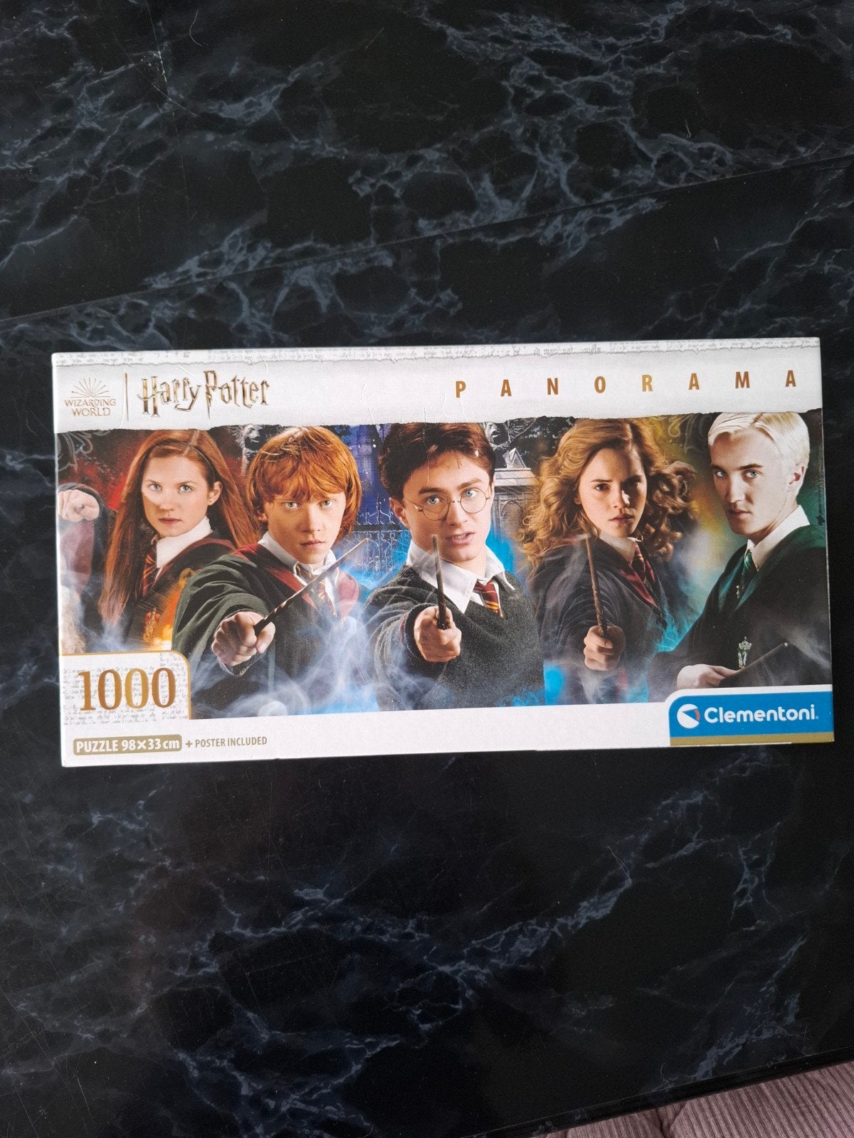 Harry Potter Panorama Legpuzzel 1000 stukjes Compleet, Ophalen of Verzenden, 500 t/m 1500 stukjes, Gebruikt, Legpuzzel