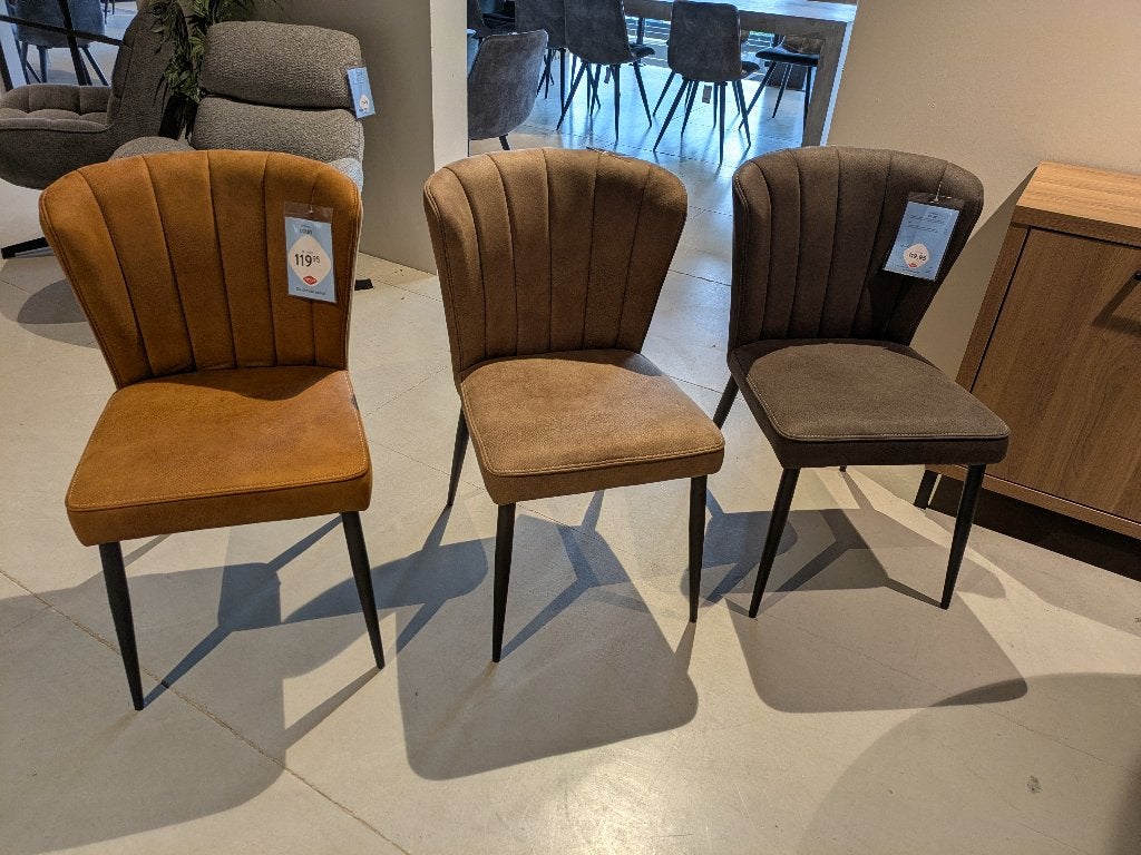 SHOWROOMSET VAN 6 STOELEN VOOR STUNTPRIJS