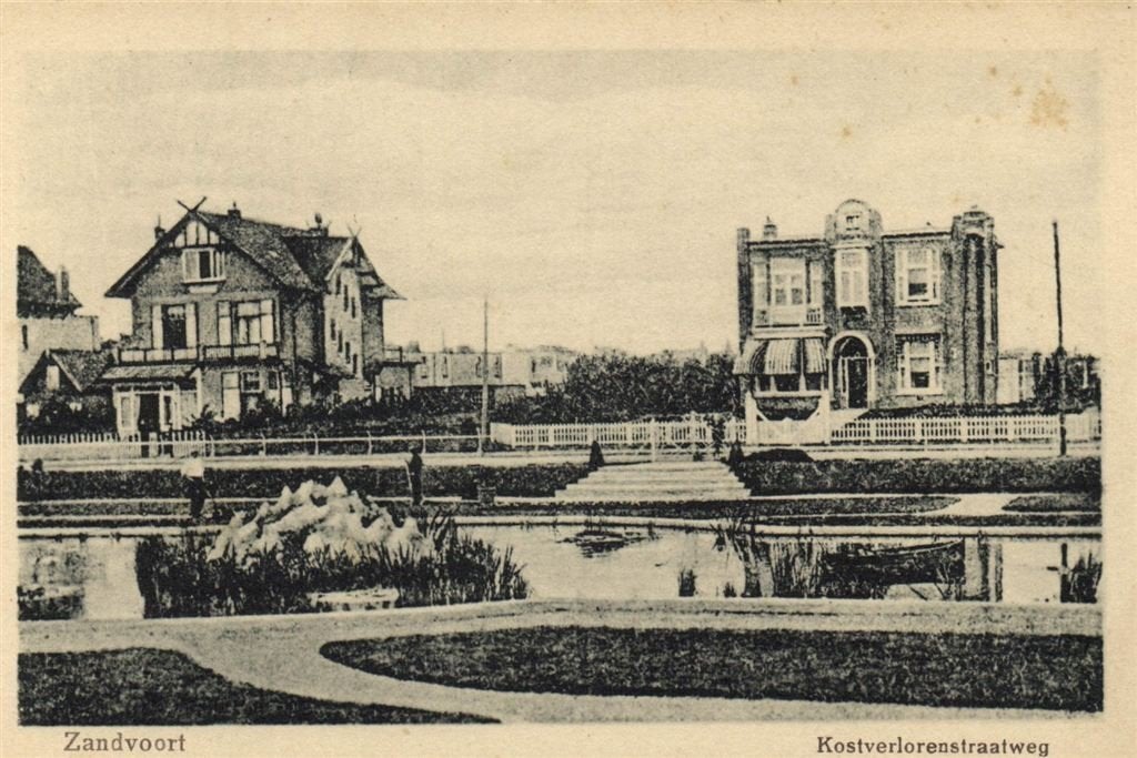 Zandvoort - Kostverlorenstraatweg - ongelopen, Verzenden, 1920 tot 1940, Ongelopen, Noord-Holland