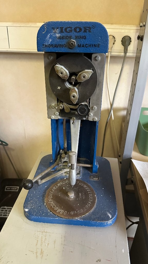 Vigor Inside Ring Graveermachine - EN-801 Zwitsers, Ophalen, Gebruikt, Overige typen, Overige merken
