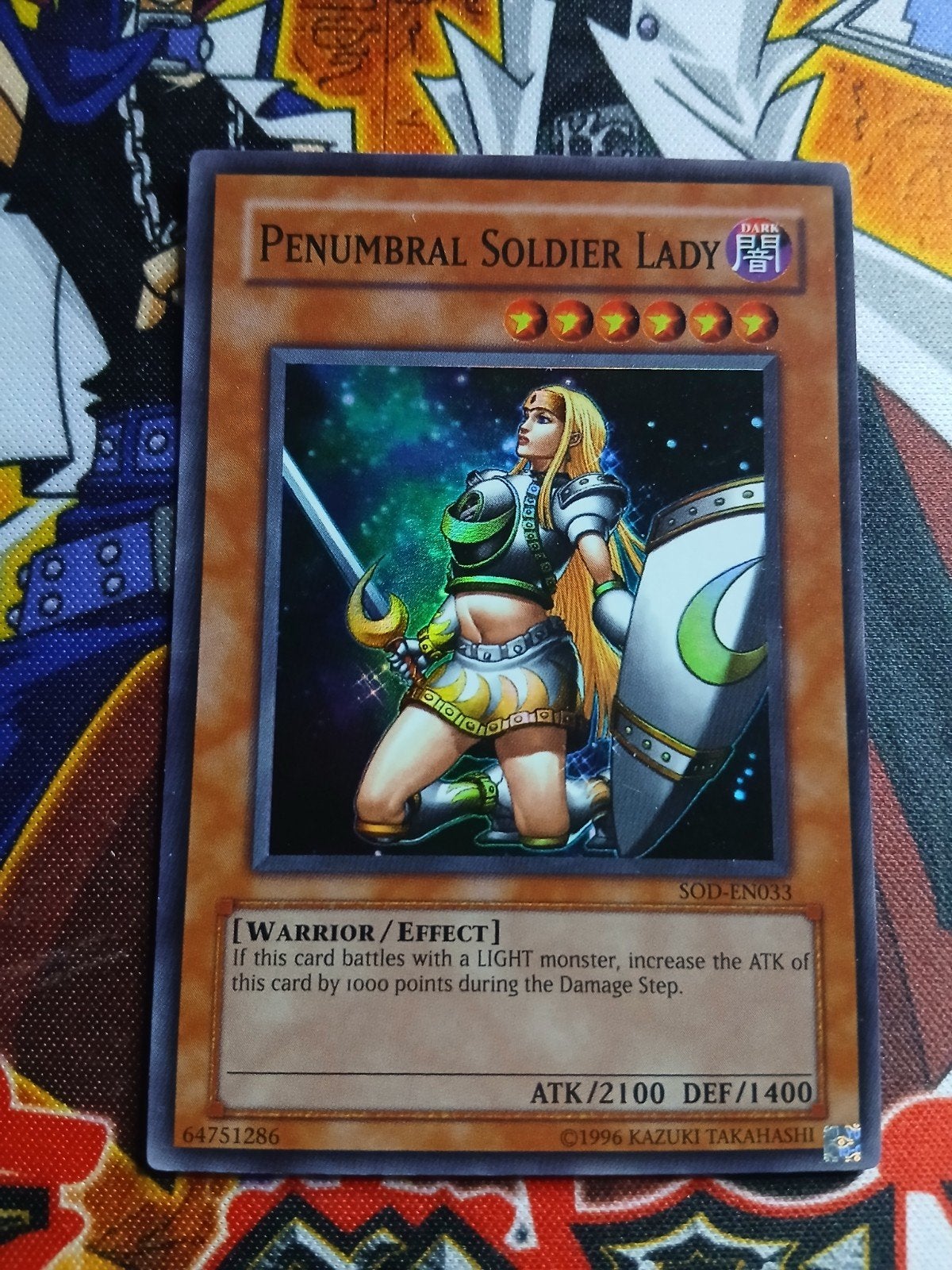 Penumbral Soldier Lady - Super Rare SOD Soul of the Duelist, Ophalen of Verzenden, Zo goed als nieuw, Foil