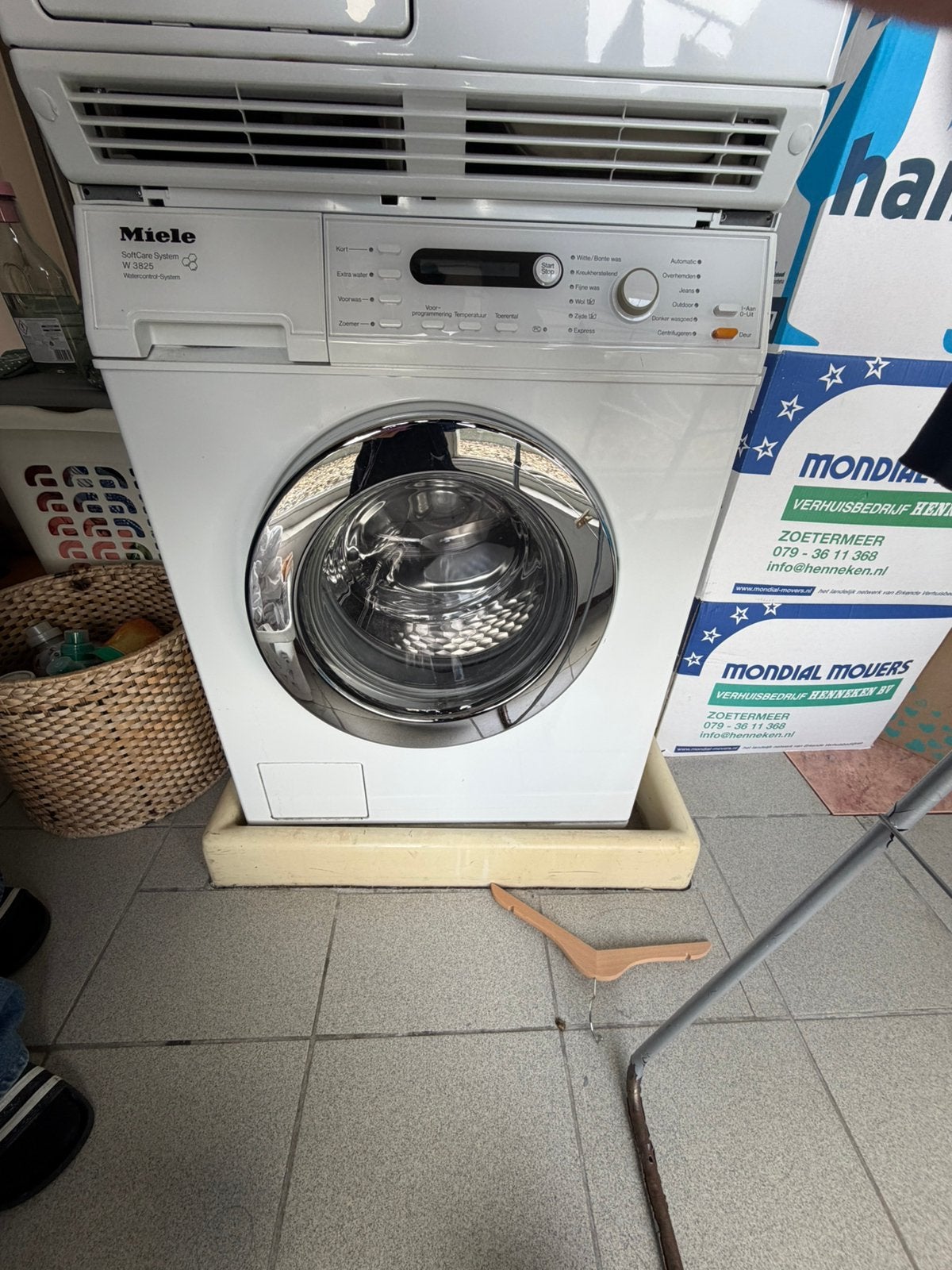 Miele wasmachine en droger, Witgoed en Apparatuur, Ophalen, Gebruikt, Overige typen