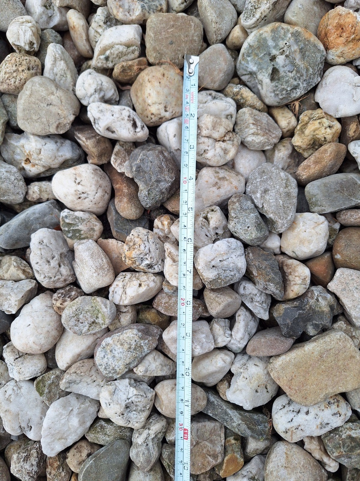 Grind 4 tot 8 cm – circa 2 m³, Ophalen, Overige materialen, Gebruikt, Grind