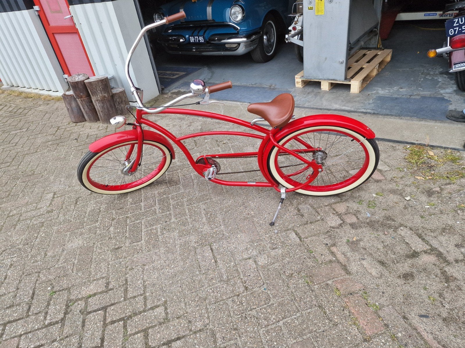 basman project 346 chopperfiets, Fietsen en Brommers, Ophalen, Aluminium