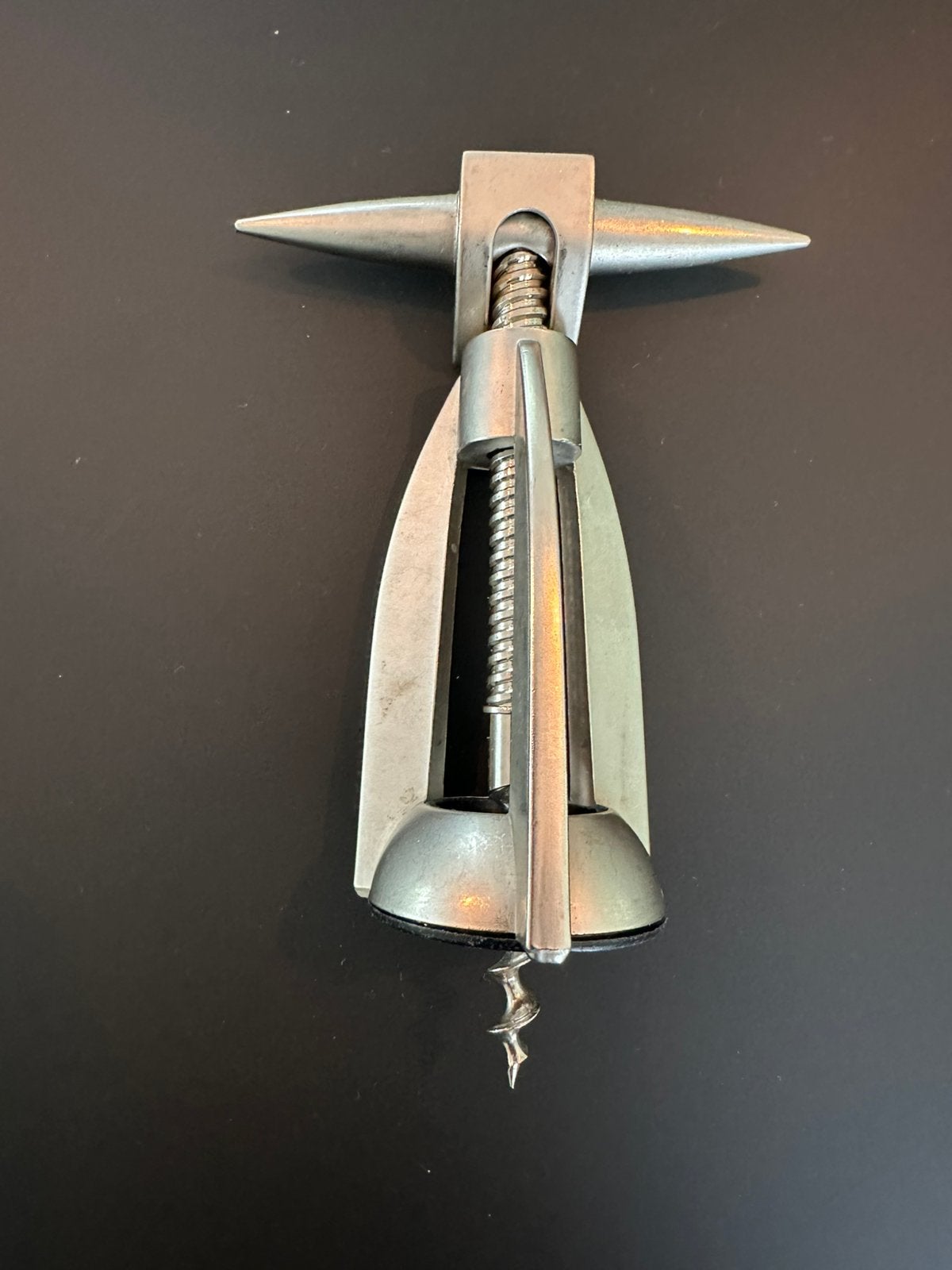 Design RVS kurkentrekker, Ophalen of Verzenden, Zo goed als nieuw