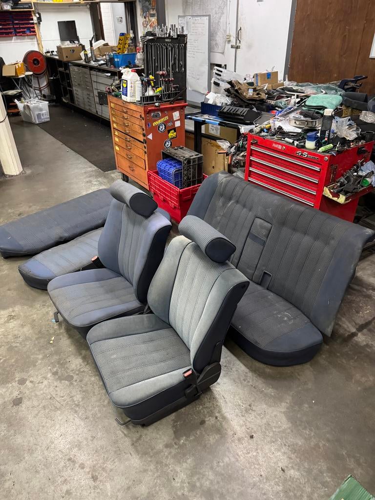 Interieur BMW E28 (blauw), Gebruikt, Bmw, Bmw, BMW