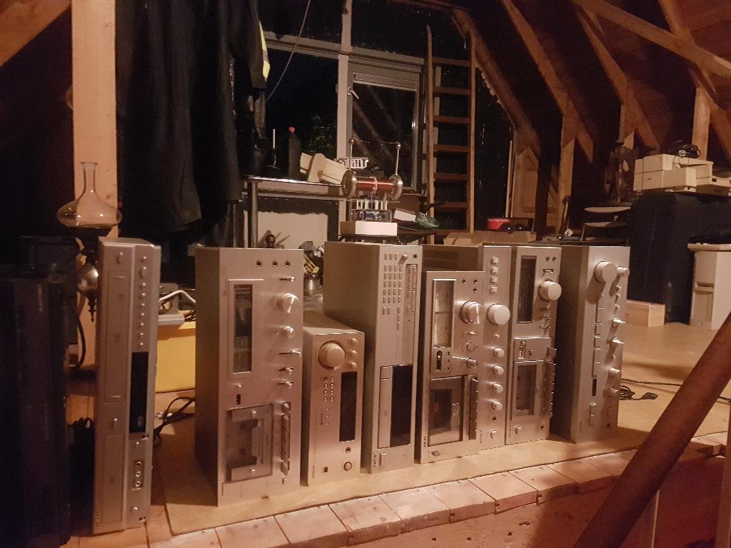 Partij Vintage Audio Apparatuur, Ophalen, Gebruikt