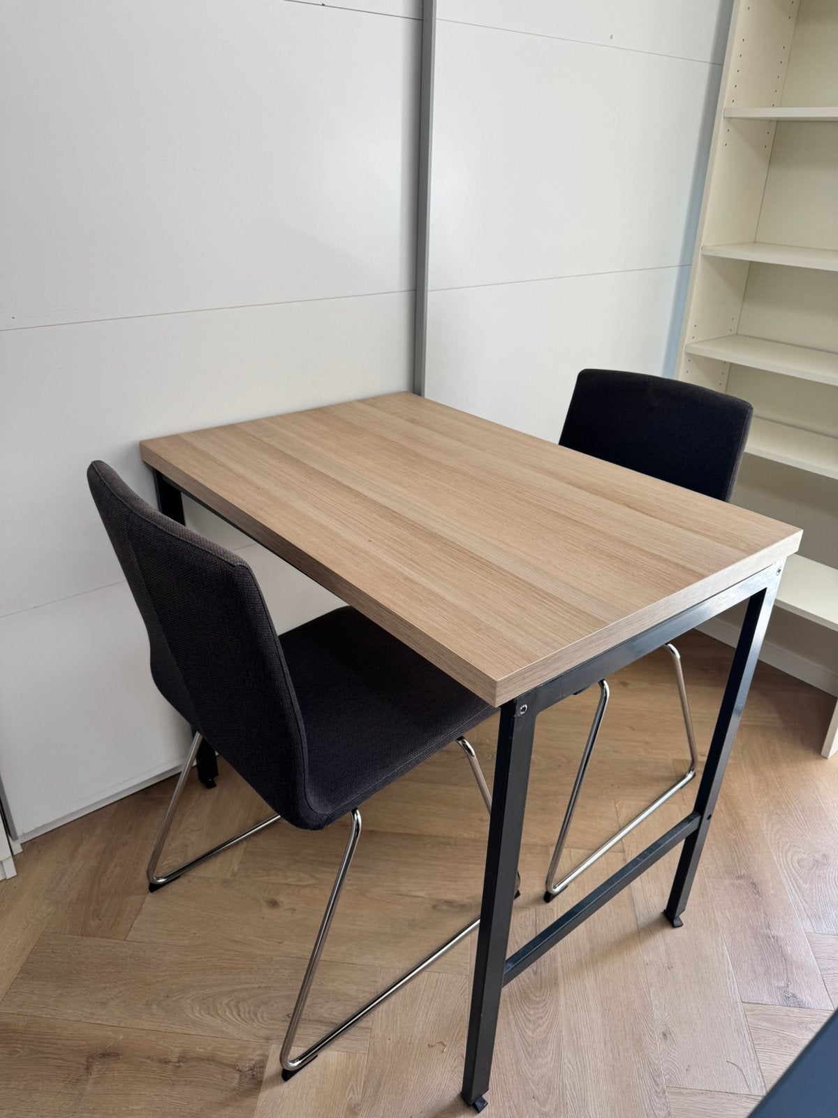 Ikea Volfgang eettafel set, Huis en Inrichting, Tafels | Eettafels, Ophalen, Zo goed als nieuw