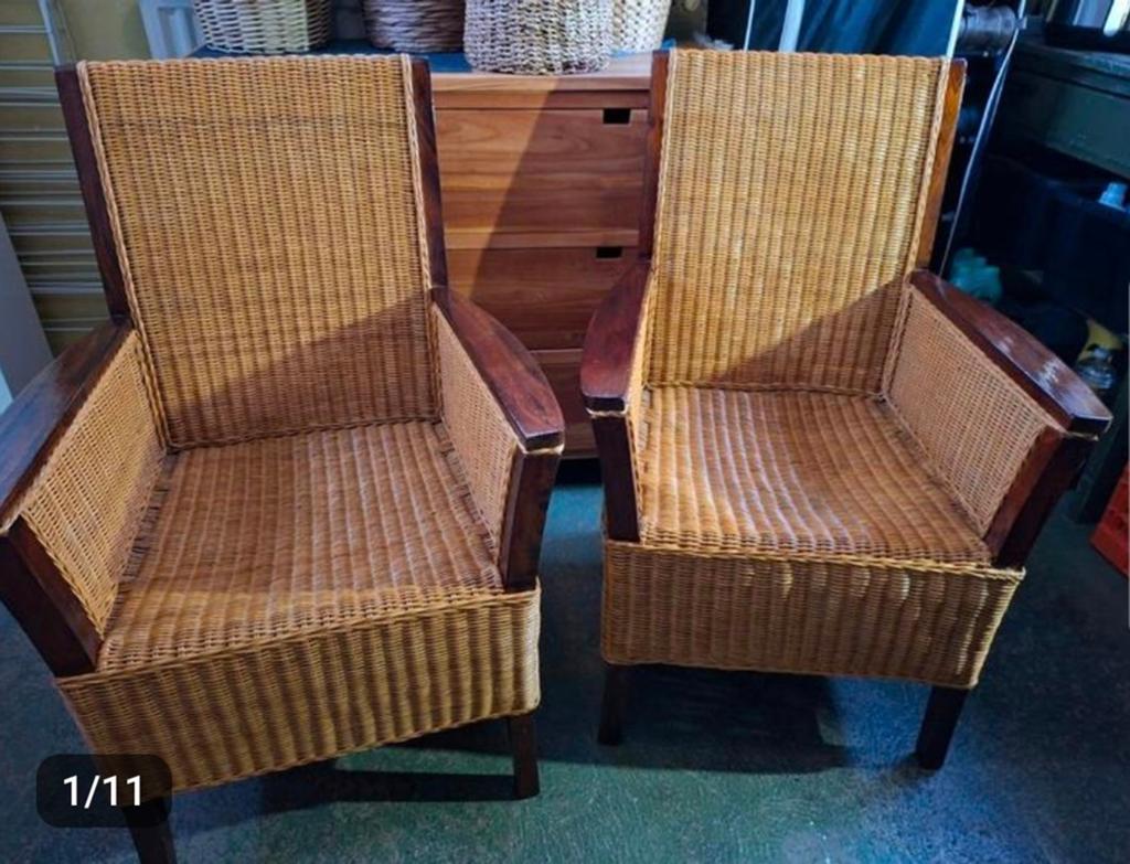 Rieten stoelen, Huis en Inrichting, Ophalen