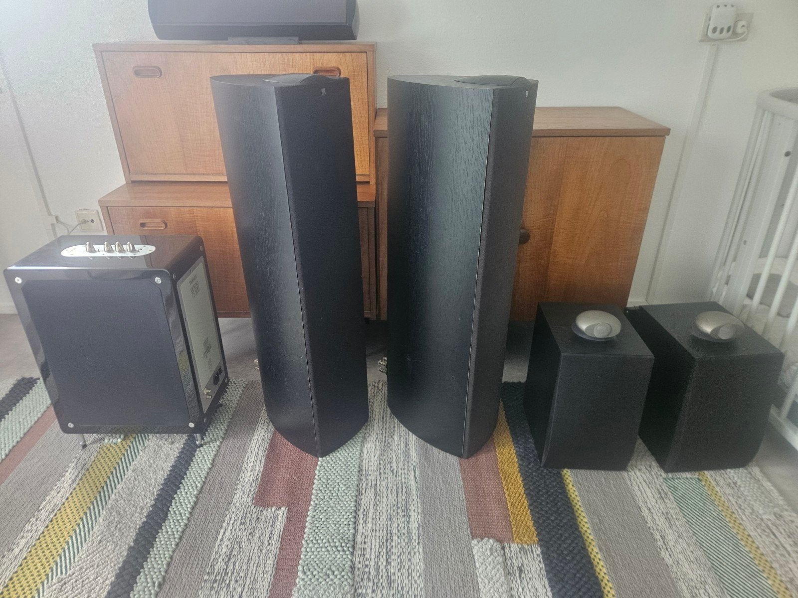 High-end 5.1 luidsprekerset: KEF IQ9, Tannoy DC-1, Arena, Gebruikt, Surroundset, KEF, Ophalen