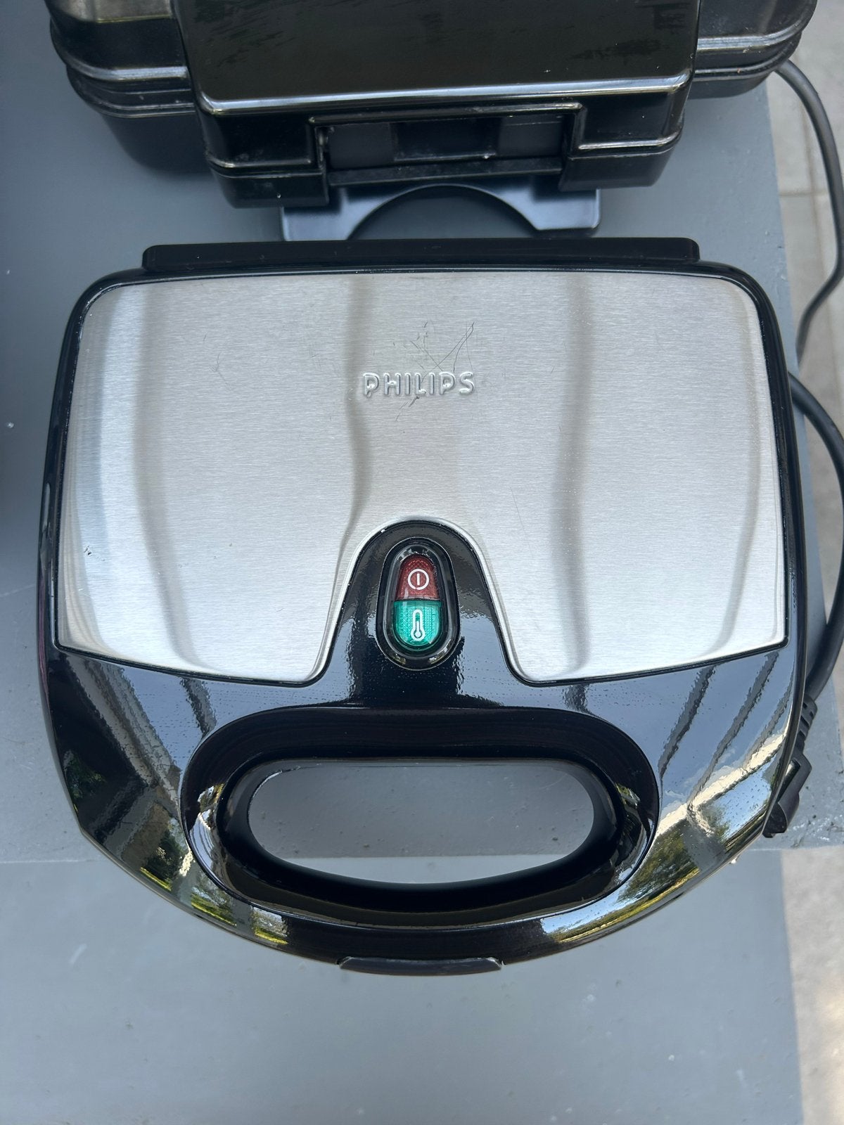 Philips HD 2383 Tosti-IJzer, Witgoed en Apparatuur, Overige Witgoed en Apparatuur, Ophalen, Gebruikt