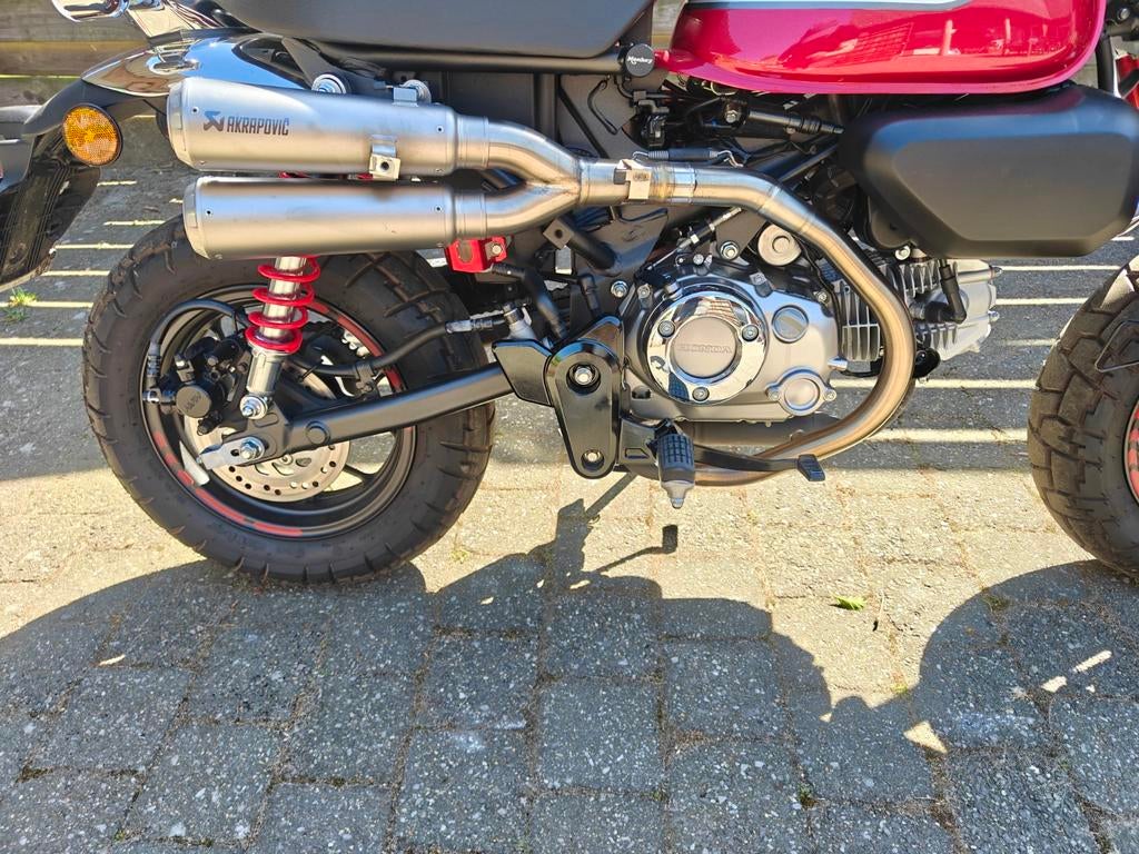 Akrapovic uitlaat Honda Monkey 125, Ophalen of Verzenden, Gebruikt