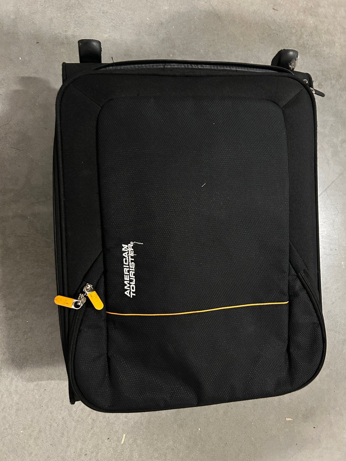 American Tourister Handbagage Koffer Zwart, Ophalen, 40 tot 60 cm, 30 cm of meer, Zwart