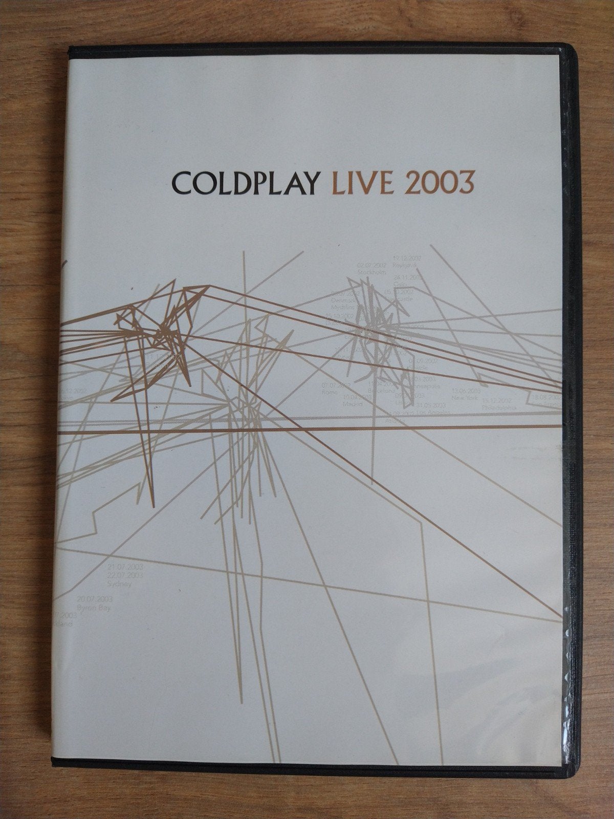 Coldplay - Live 2003 dvd, Alle leeftijden, Ophalen of Verzenden, Zo goed als nieuw, Concert