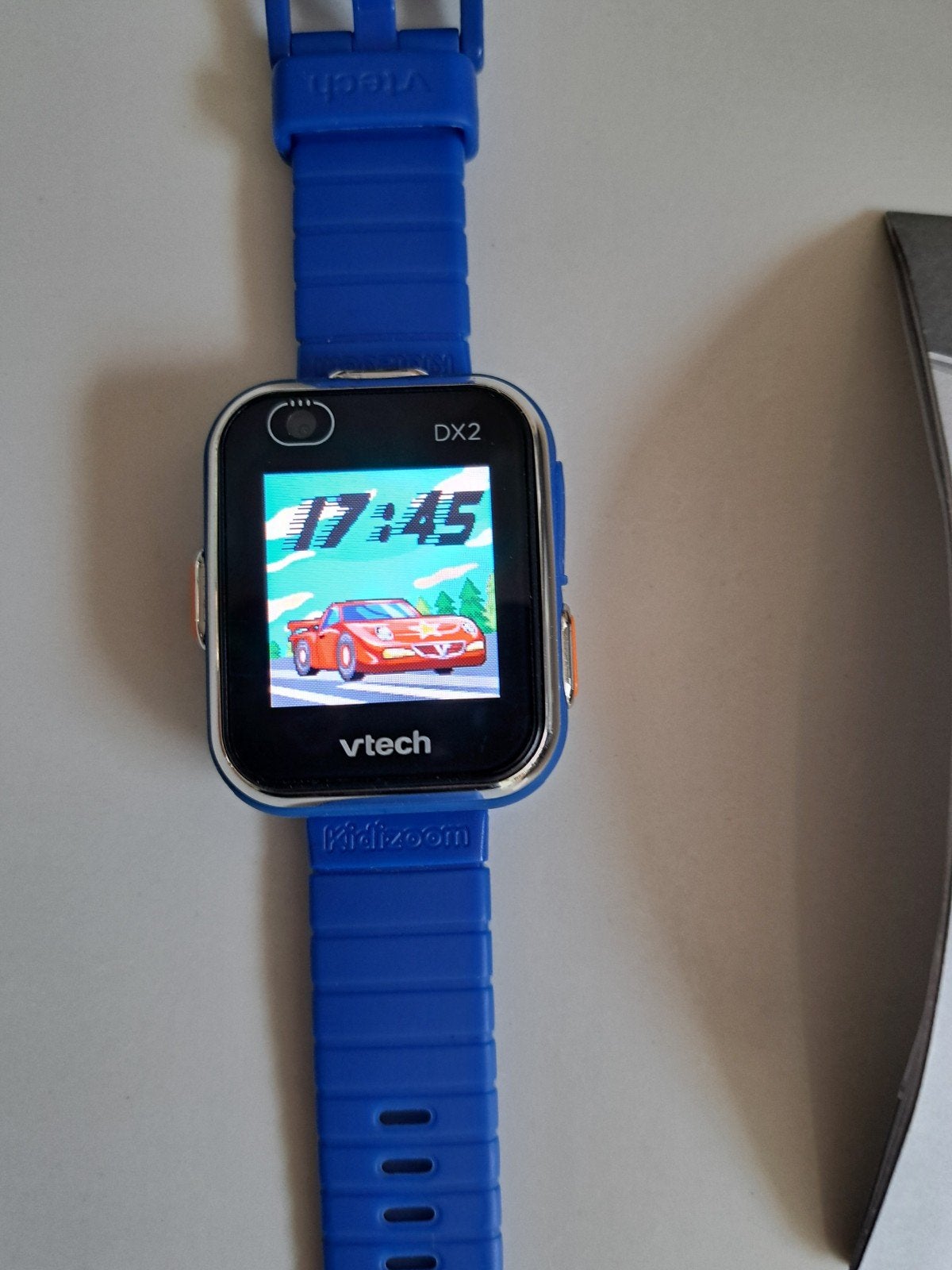 Vtech KidiZoom Smart Watch DX2 - Blauw, zo goed als nieuw, Sieraden, Tassen en Uiterlijk, Horloges | Kinderen, Ophalen of Verzenden