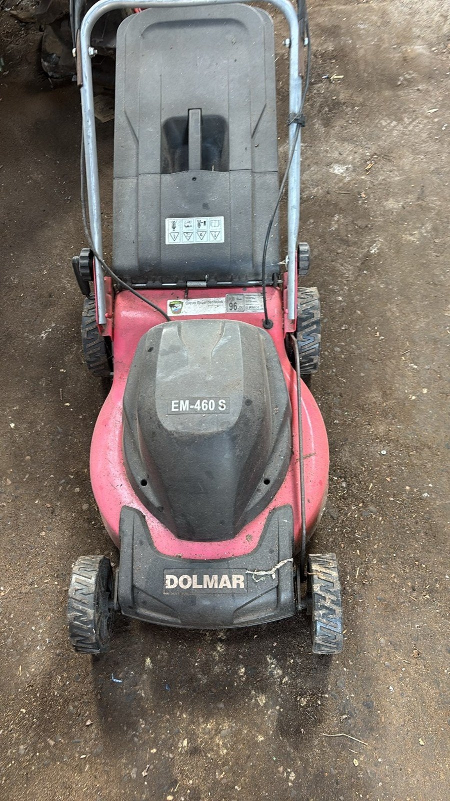 Dolmar electrische grasmaaier, Ophalen, Gebruikt