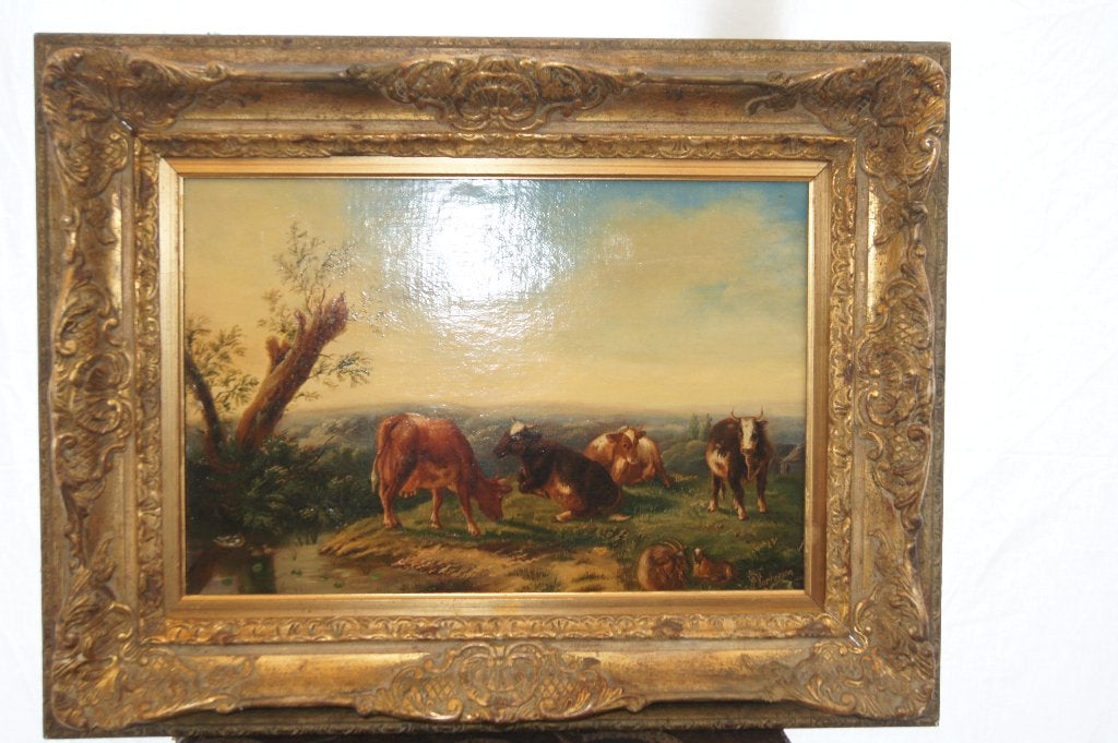 Koeien  ( Schilderij, Ophalen of Verzenden