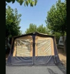 Trigano Odyssee Vouwwagen 2008 - Snel opzetbaar!, Ophalen, Trigano, Beige, Aanwezig