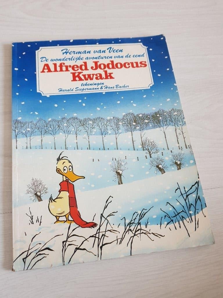 Alfred Jodocus Kwak, Boeken, Gelezen, Eén stripboek, Ophalen of Verzenden, Herman van Veen