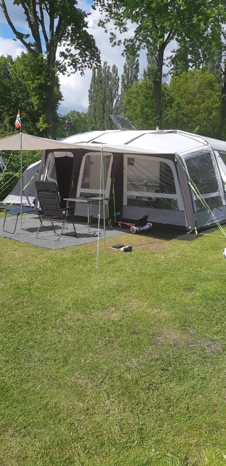 Kampa Rally Air Pro 260 Plus voortent met luifel, Caravans en Kamperen, Ophalen