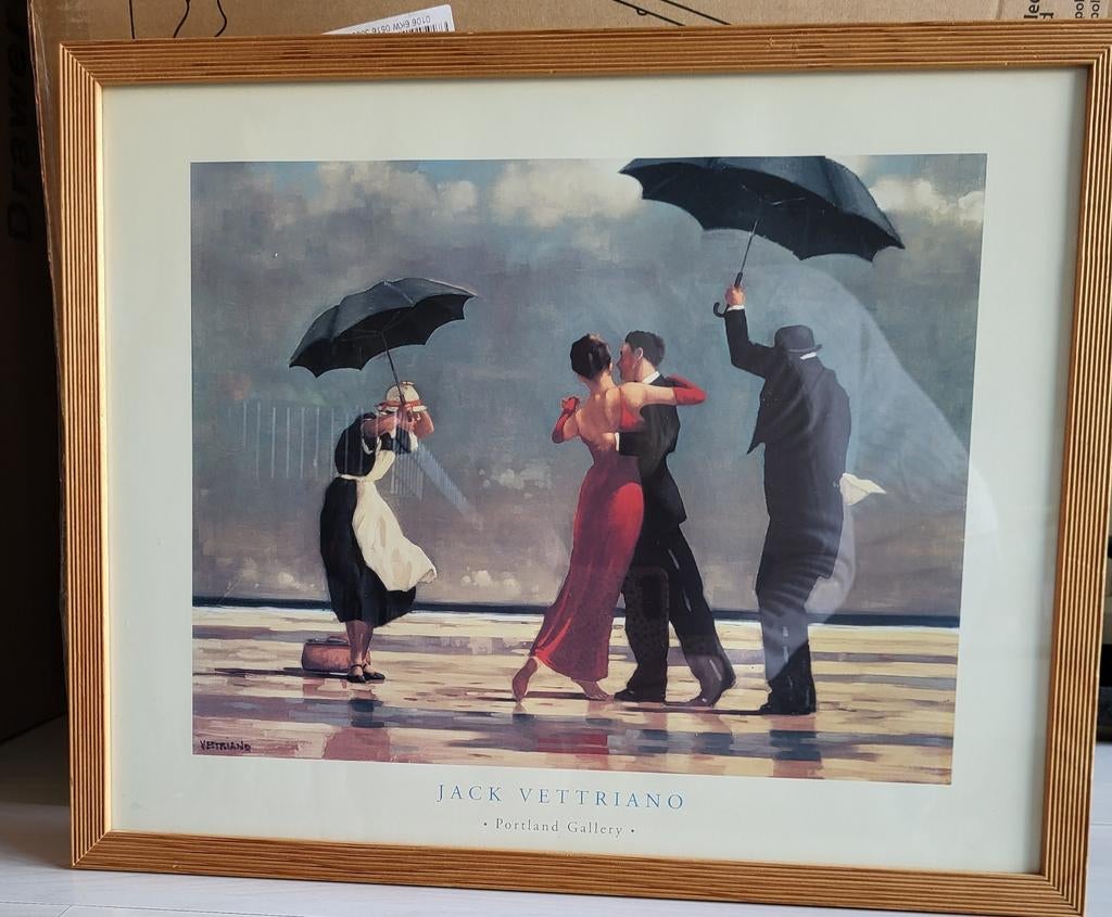 Jack Vettriano - The Singing Butler, Ophalen of Verzenden