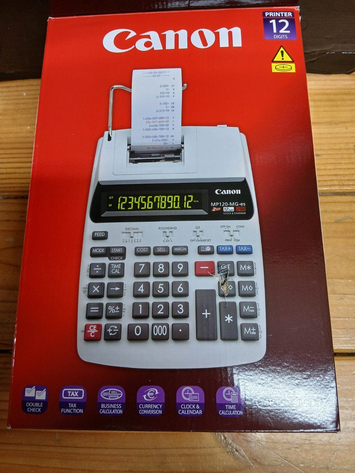 ​Canon MP120-MG-es Bureaurekenmachine met Printer (Telmachin, Ophalen of Verzenden, Overige typen