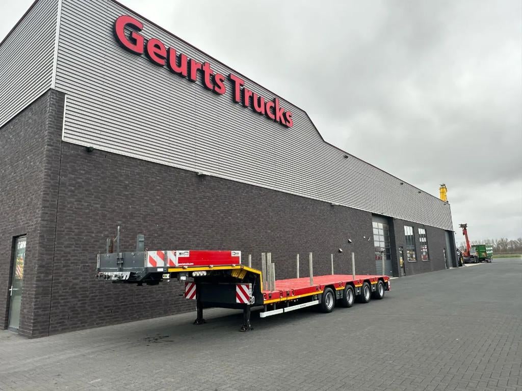 SCHEUERLE EUROAXLE 1T4 4 ASSER UITSCHUIFBARE SEMIE MET 12 TO, Overige brandstoffen, Bedrijf, Aanhangers en Opleggers, Te koop